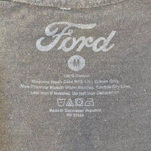 Ford Bronco, Tee Shirt, Black, Medium, American Patriot - Picture 3 of 5